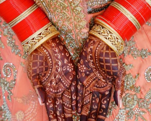 A bride is not a real bride without henna. don't worry we got you covered